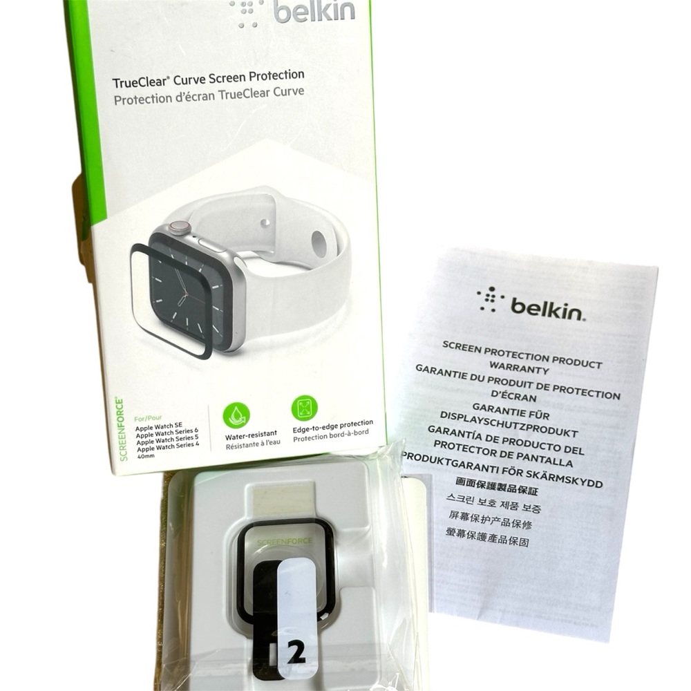 Belkin TrueClear Curve Screen Protection for Apple Watch